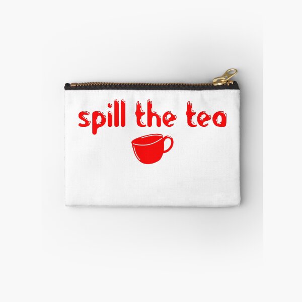 Item preview, Spill the Tea Simple Text T Shirt Design designed and sold by oliveandmoon.