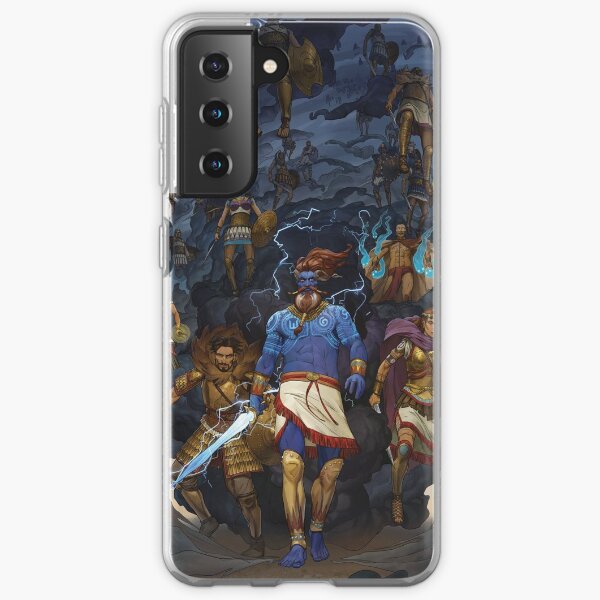 RuneQuest: Roleplaying in Glorantha, Heroes of Orlanth by Andrey Fetisov Samsung Galaxy Soft Case