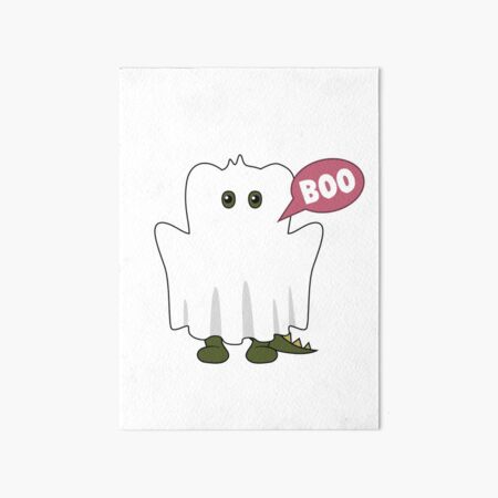 Boo - Monstapals Halloween Specials Art Board Print