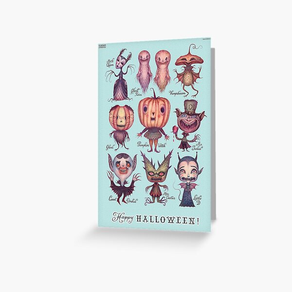 Happy Halloween Greeting Card