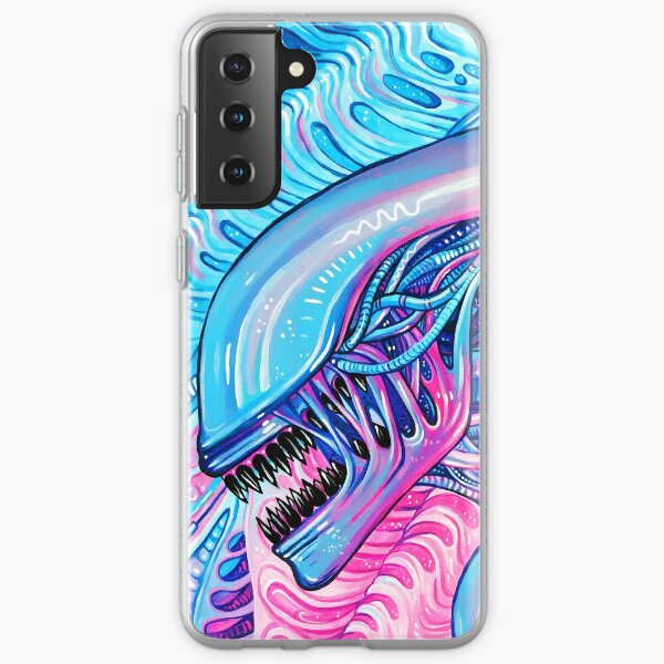 Item preview, Cotton Candy Alien - Acrylic Painting designed and sold by Bethany  Dobson.