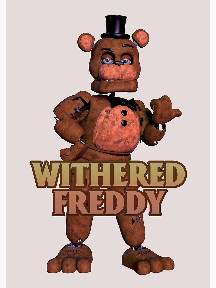 Withered Freddy (Withereds 3) | Spiral Notebook