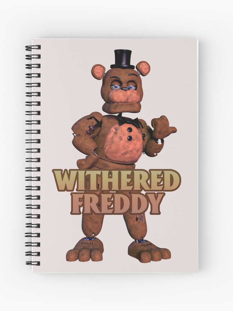 Withered Freddy (Withereds 3) | Spiral Notebook