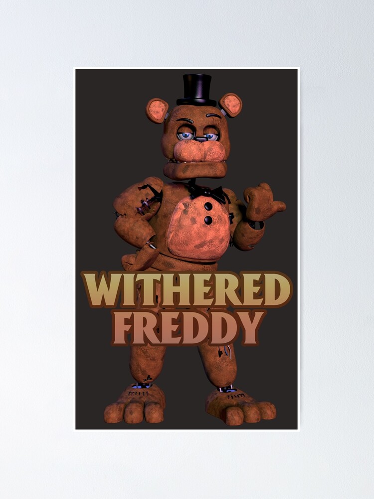 Compra online de Fnaf Withered Freddy Fanart Five Nights At