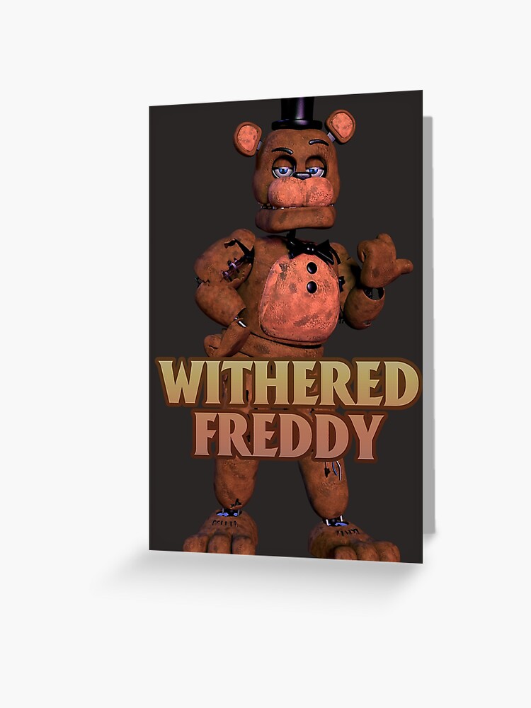 Compra online de Fnaf Withered Freddy Fanart Five Nights At