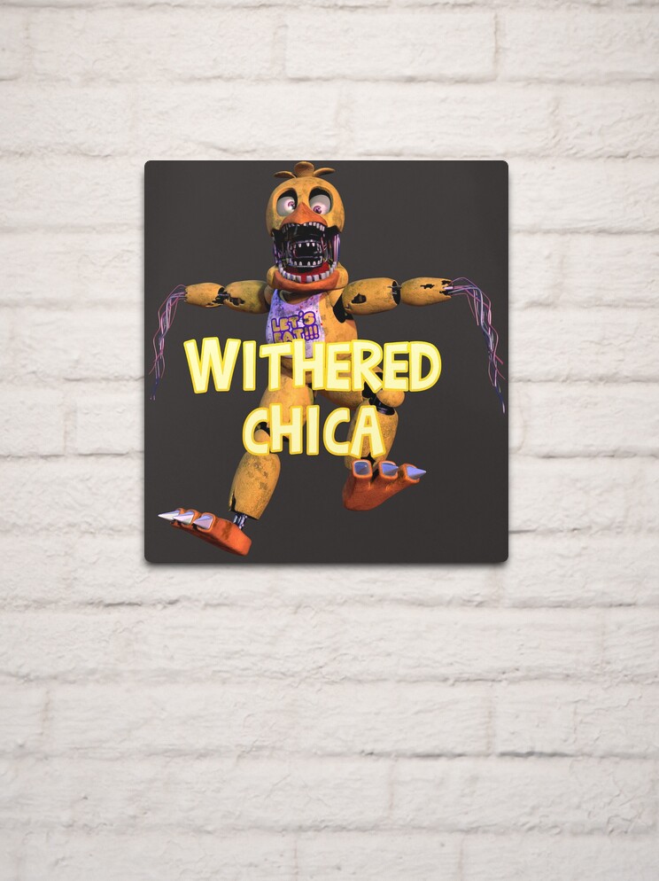 Withered Chica (Withereds 3) Art Board Print for Sale by ItsameWario