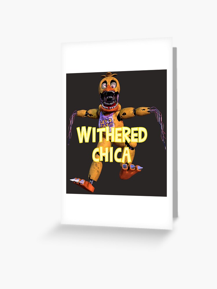 Withered Chica (Withereds 3) Poster for Sale by ItsameWario