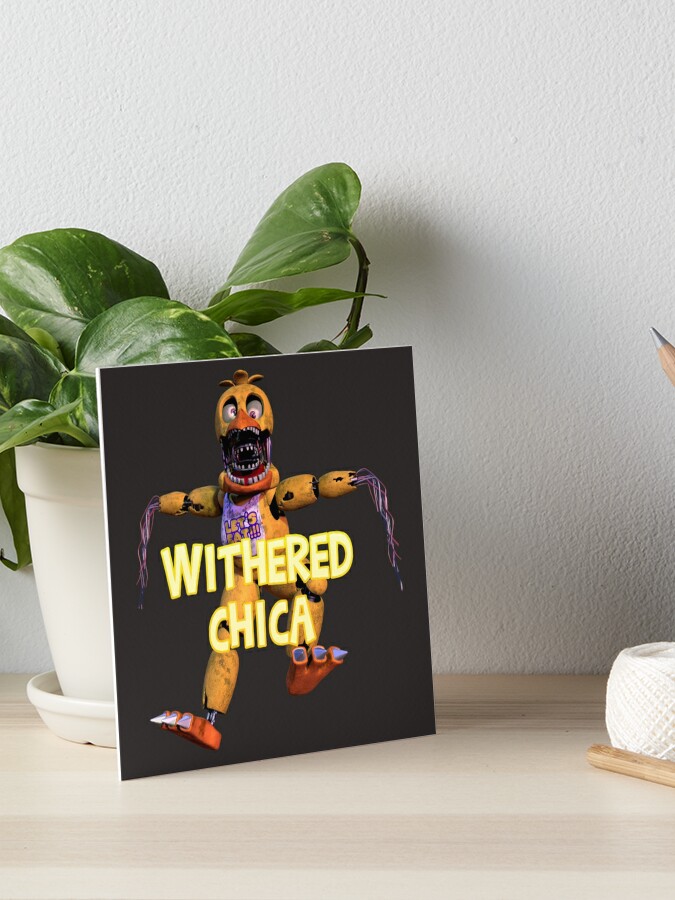 Withered Chica (Withereds 3) Poster for Sale by ItsameWario