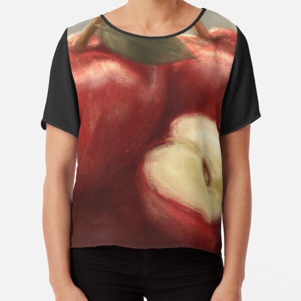 Apples Chiffon Top