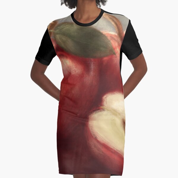 Apples Graphic T-Shirt Dress