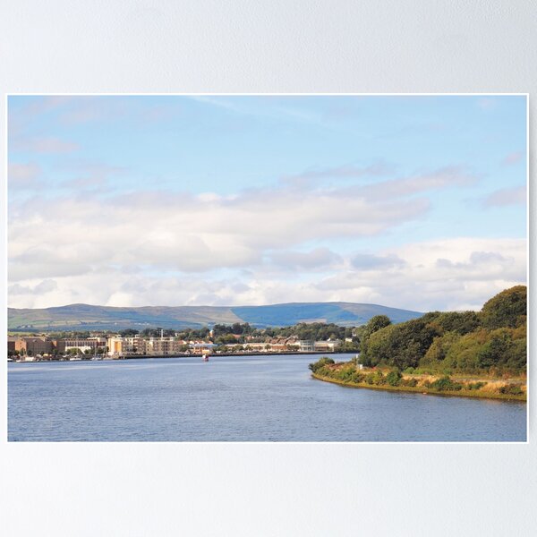 Item preview, River Foyle in summer designed and sold by Agnes McGuinness.