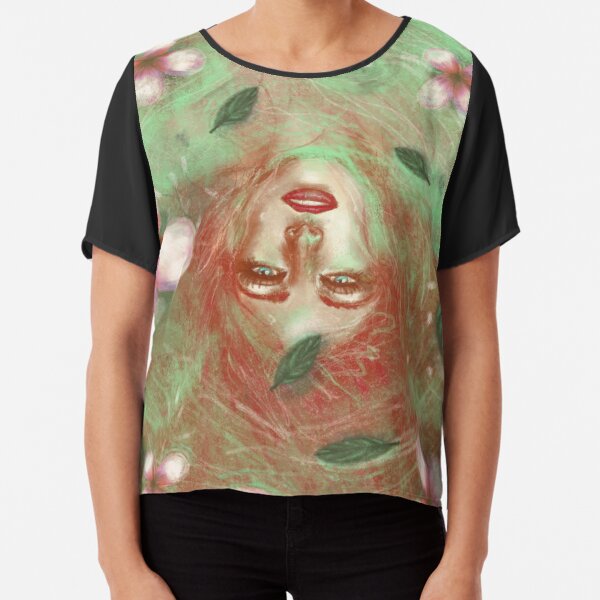 Calm Waters Chiffon Top