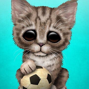 Cat soccer ball fashion