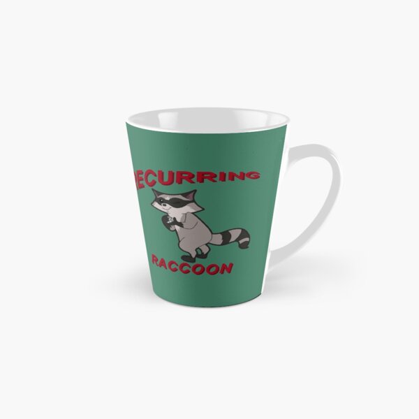 Item preview, Recurring Raccoon  designed and sold by robotghost.