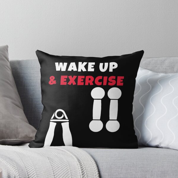 Item preview, Wake up and Exercise Tshirt DUMBBELLS designed and sold by we1000.