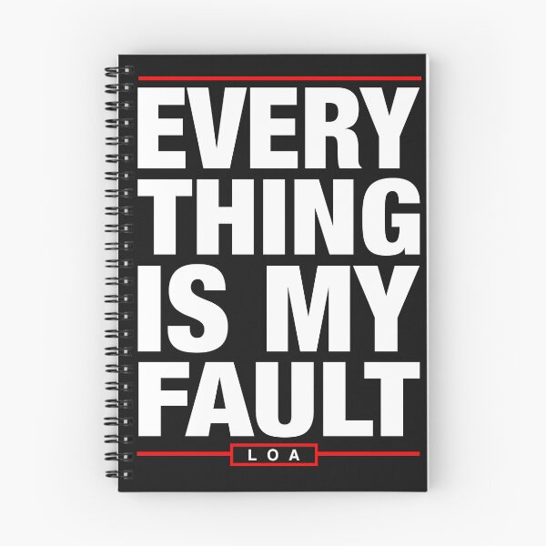 Item preview, Everything is My Fault - Law of Attraction designed and sold by SaintSinnerShop.
