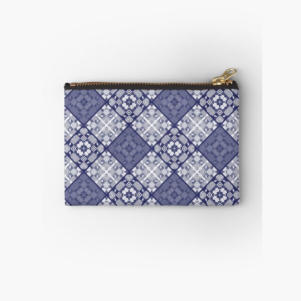 Item preview, Purple plaid patchwork plaid quilting folk ethno traditional designed and sold by fuzzyfox.