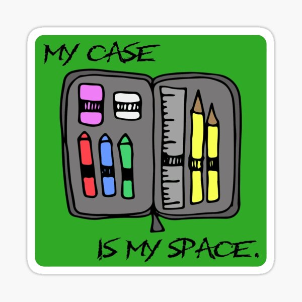 Case Space Sticker Sticker