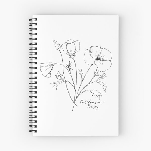 Item preview, California Poppy State Flower By Journey Home Made designed and sold by JourneyHomeMade.