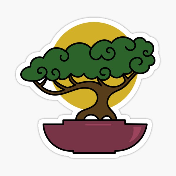 Bonsai Tree #2 Sticker