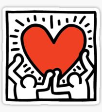 keith haring Sticker