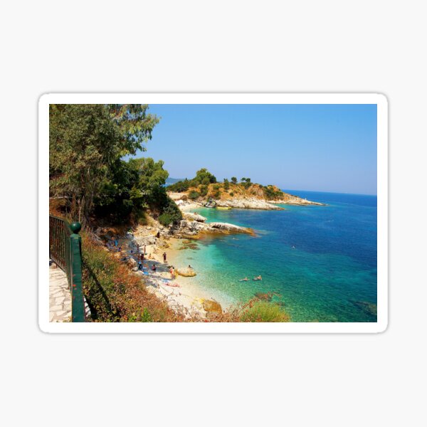 Corfu is always in my dreams Sticker