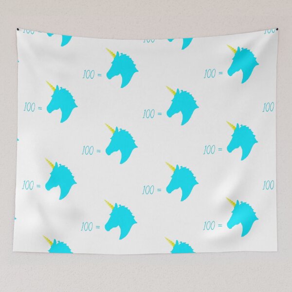Item preview, 100 = Unicorn Teal  designed and sold by CatGirl101.