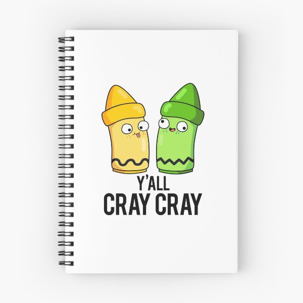 Item preview, Yall Cray Cray Funny Crayon Puns  designed and sold by punnybone.
