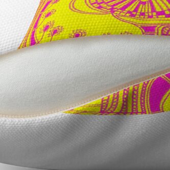 Alternate view of Psychedelic Throw Pillow