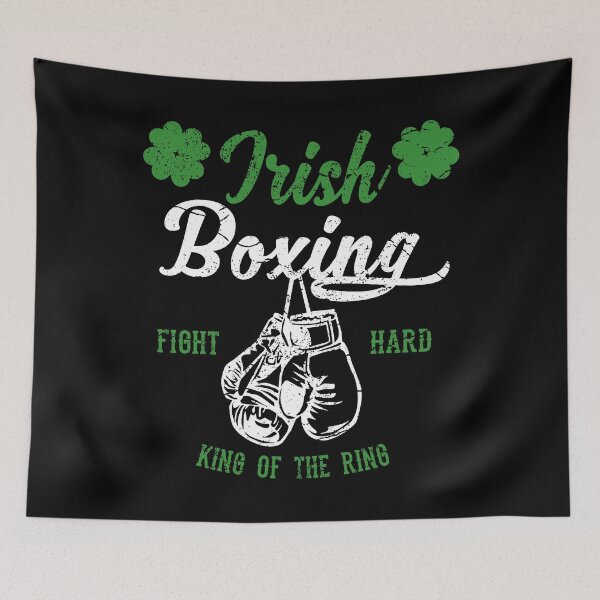 Item preview, Irish Boxing Vintage  - Irish Boxing Fan white font designed and sold by augenpulver.