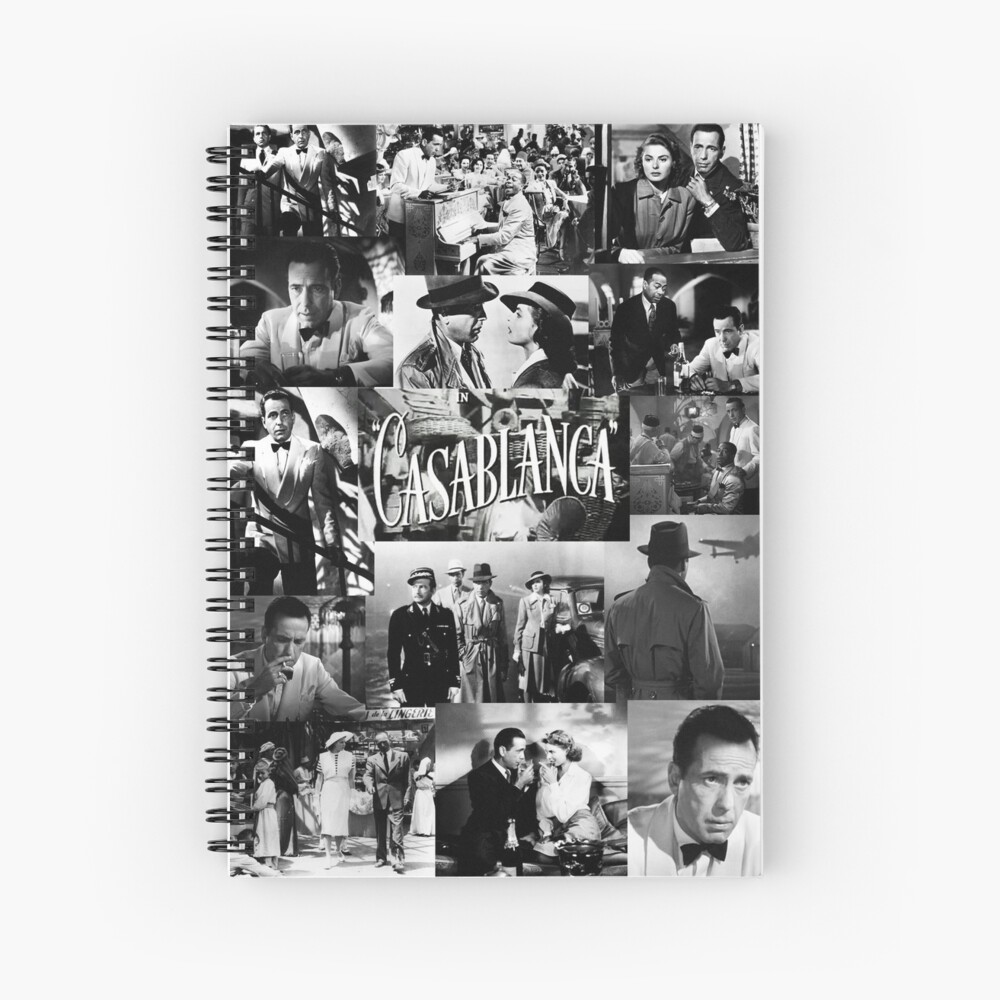 Casablanca Spiral Notebook