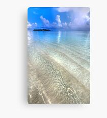 Crystal Water of the Ocean Metal Print