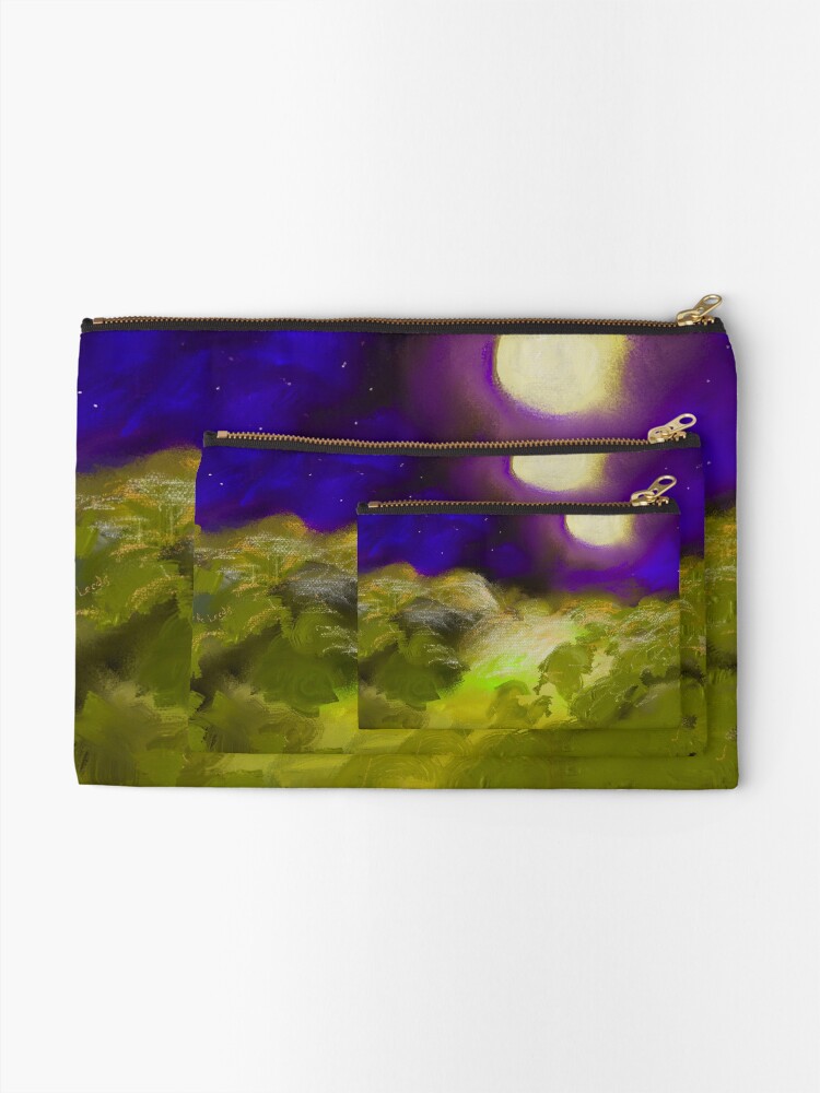 Alternate view of Landscape 1.C Zipper Pouch