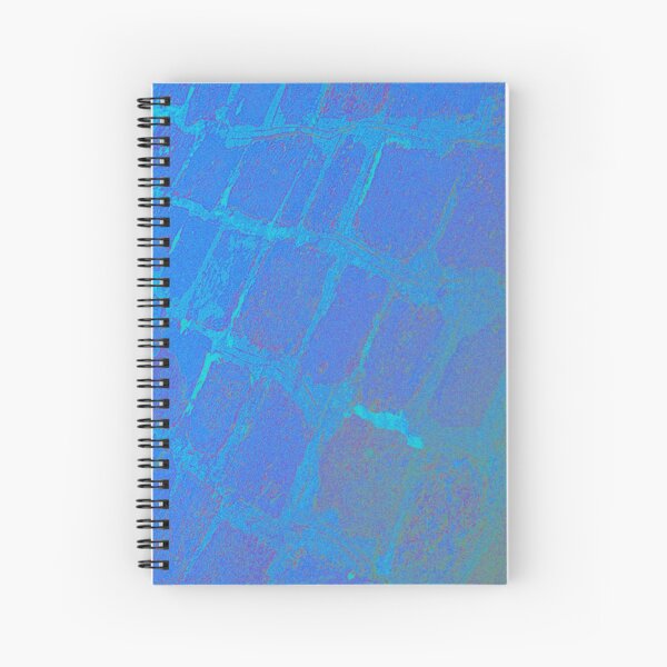 Blue Nile-Crocodile-Tile Spiral Notebook
