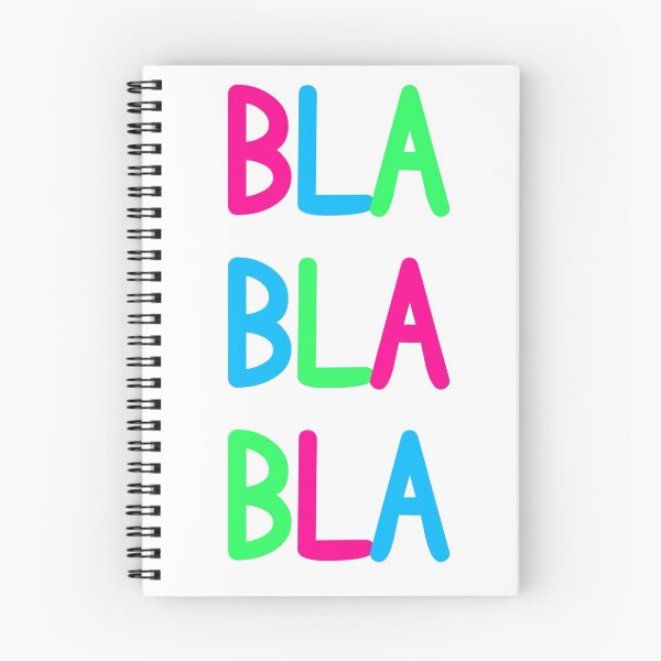 Item preview, Blablabla colorful funny repeat gift designed and sold by Naohiro.