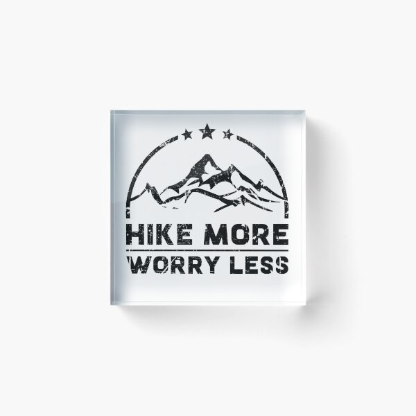Item preview, Hike more worry less designed and sold by augenpulver.
