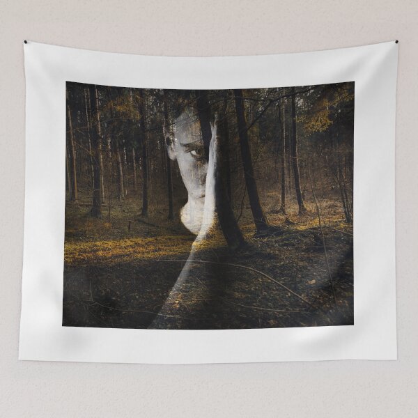 Item preview, Portrait in the forest designed and sold by jsebouvi.
