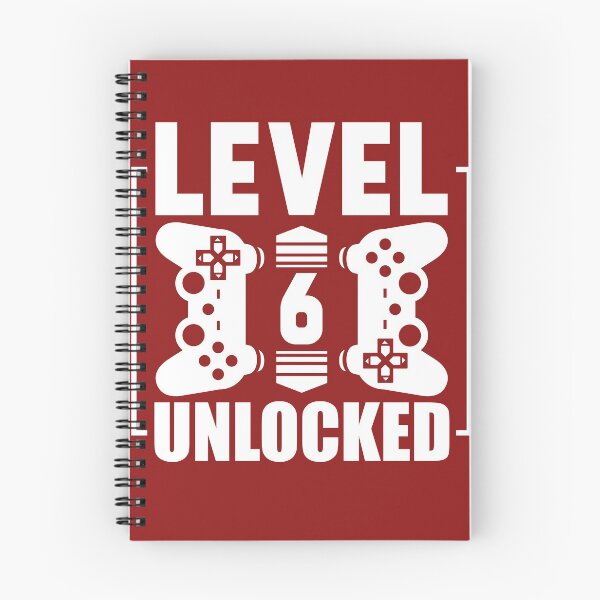 Item preview, 6th Birthday Gift Shirt Boys Level 6 Unlocked designed and sold by Hananiah Merch.