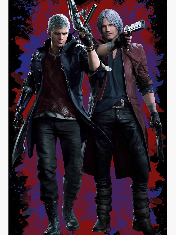 Dante and Nero - Devil May Cry 5 | Art Board Print