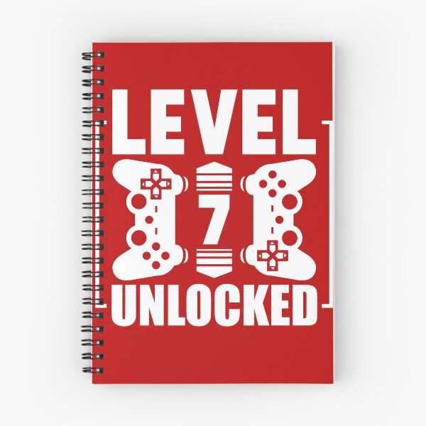 Item preview, 7th Birthday Gift Shirt Boys Level 7 Unlocked designed and sold by Hananiah Merch.