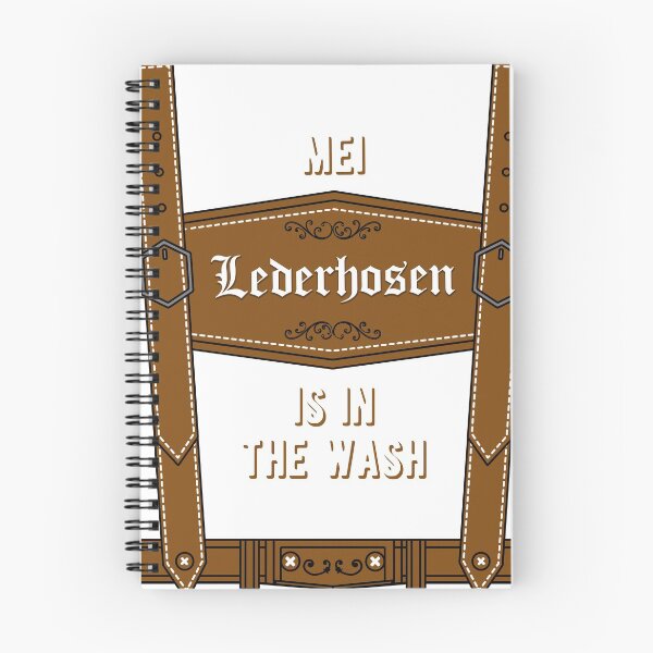 Item preview, Mei Lederhosen is in the wash -Oktoberfest Lederhosen   designed and sold by augenpulver.