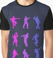 Fortnite Emote Dances Graphic T-Shirt