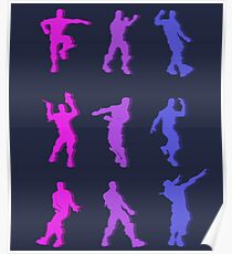 Fortnite Emote Dances Poster