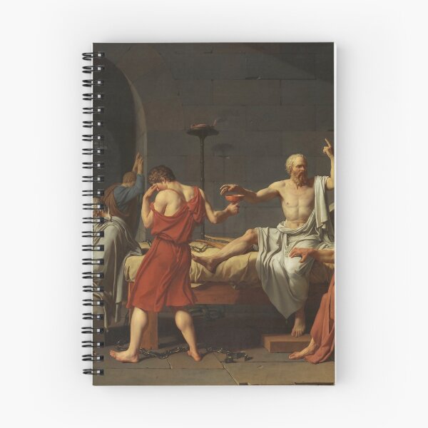 Item preview, The Death of Socrates - Jacques-Louis David designed and sold by themasters.