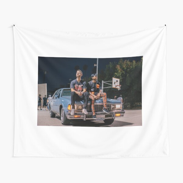 Marc E Bassy and Guapdad 4000 Video Shoot Tapestry