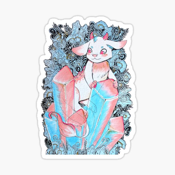 Crystal Critter 1 Sticker
