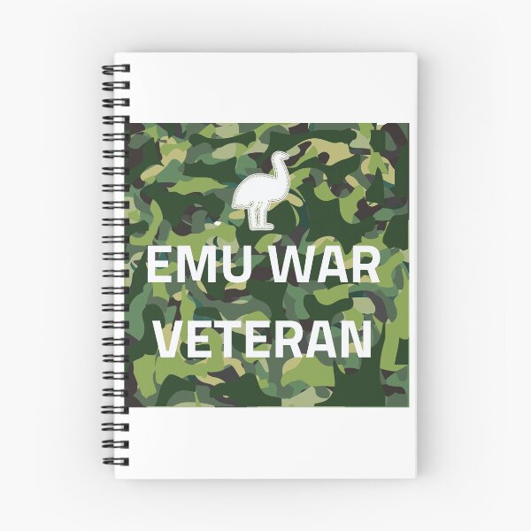 Item preview, EMU WAR VETERAN  designed and sold by freedom4life.