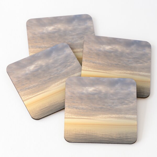 Item preview, Good for the Soul - Magnificent Cloudscape in Soft Peach and Cyber Yellow  designed and sold by Georgia Mizuleva.