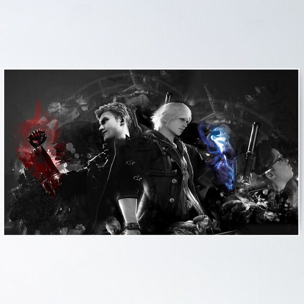  Devil May Cry Vergil Canvas Art Poster and Wall Art