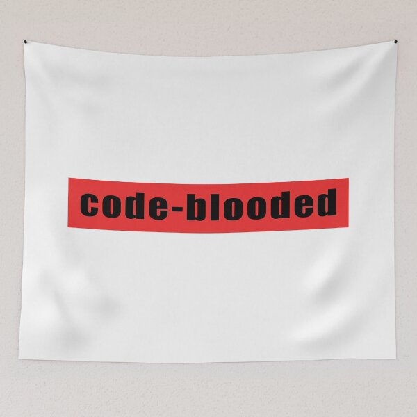 Item preview, Code blooded designed and sold by KeepOnCoding.